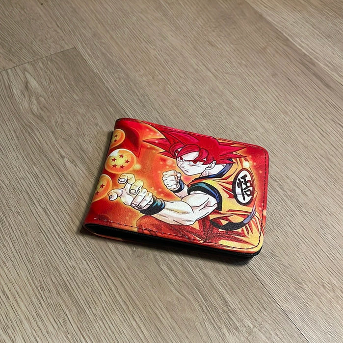 Dragonball Z Super Saiyan Red Goku Wallet