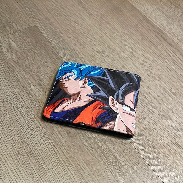 Dragonball Z Goku and Goku Black wallet