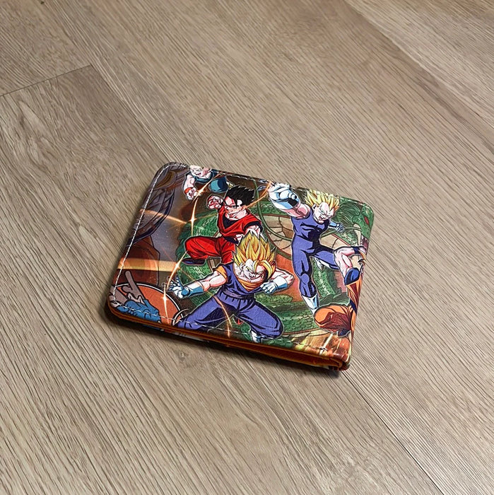 Dragonball Z Character Fight Scene Wallets