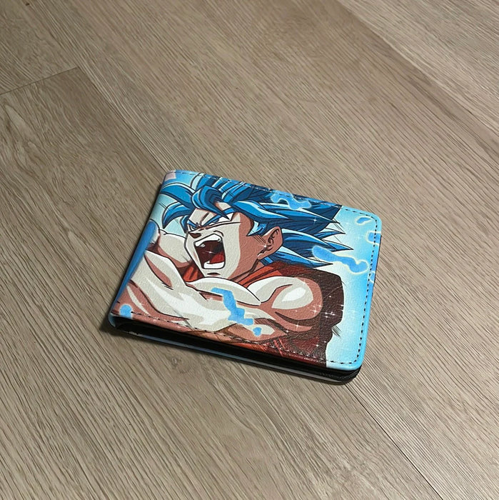 Dragonball Z Super Saiyan Blue Kamehameha Wallet