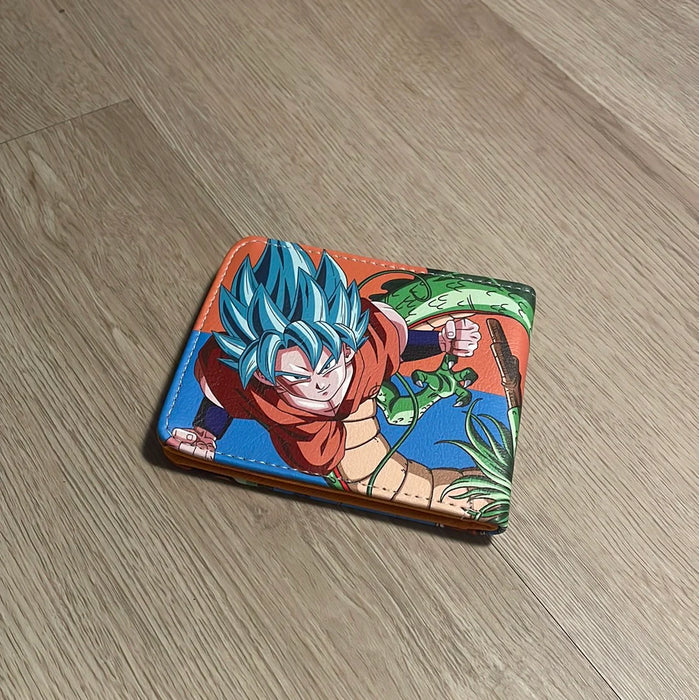 Super Saiyan Blue Goku and Shenron wallet