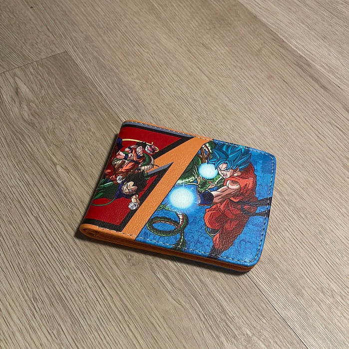 Super Saiyan Blue Goku and friends wallet