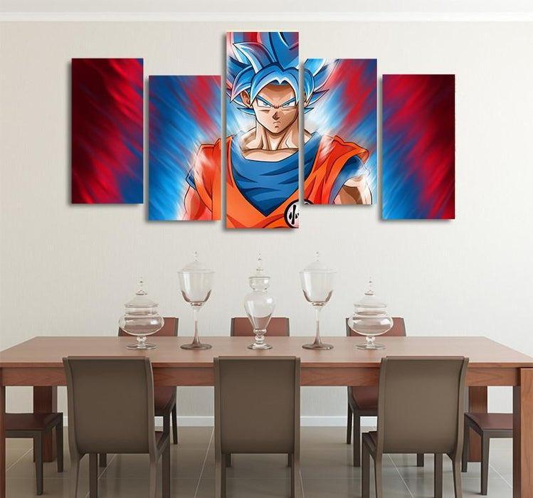 Dragon Ball Super Canvas  SSGSS Goku Kaioken