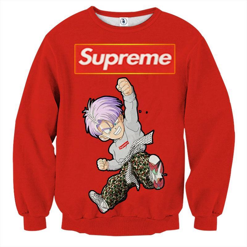 Yoycol Supreme Kid Trunks Jumping Red Trendy Fashion Sweatshirt M