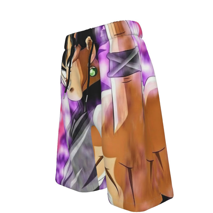 Dragon Ball Super  Evil Goku Black SSJ Rose Middle Finger Shorts