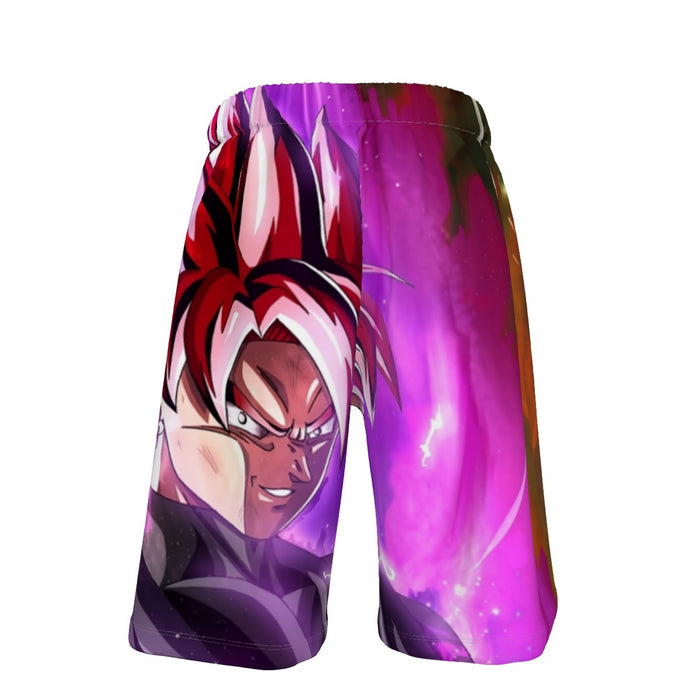 The Almighty Goku Black SS Purp DBZ Shorts
