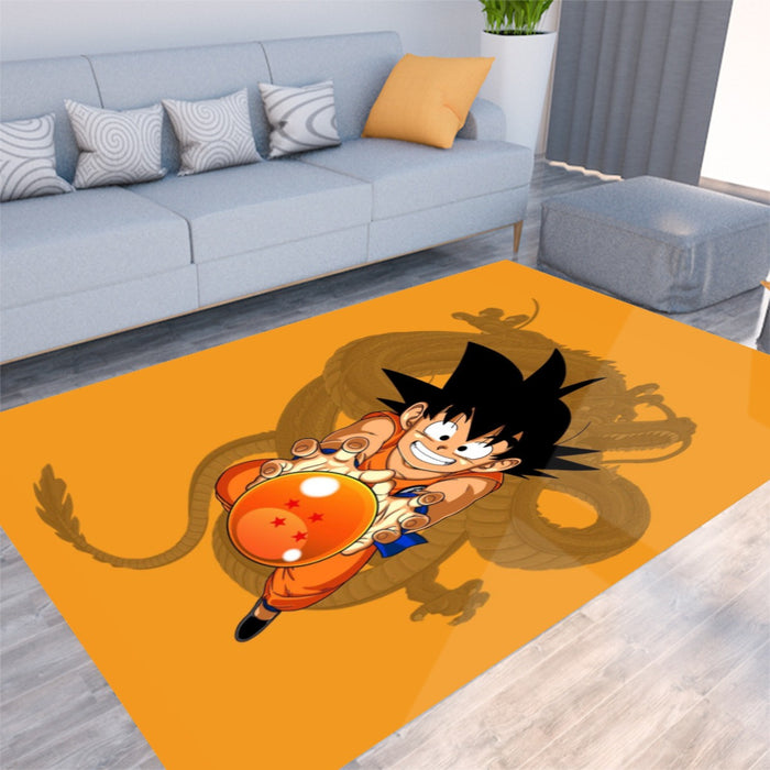 Deluxe Kid Goku Rug