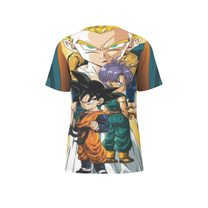 Goten Trunks Gotenks Super Saiyan 3D Cotton T-Shirt