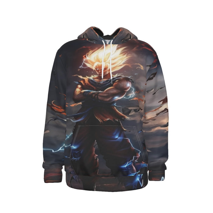 Goku Super Saiyan Cartoon Dragon Ball Z Hoodie