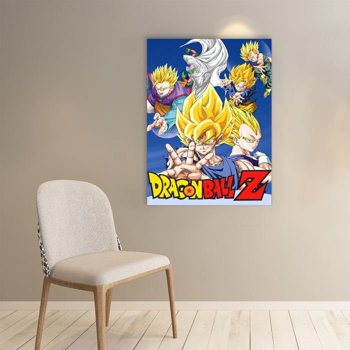 Saiyan's Sway Dragon Ball Z Art Poster