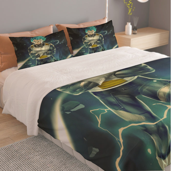 SSGSS Vegeta Dragon Ball Super Bed Set