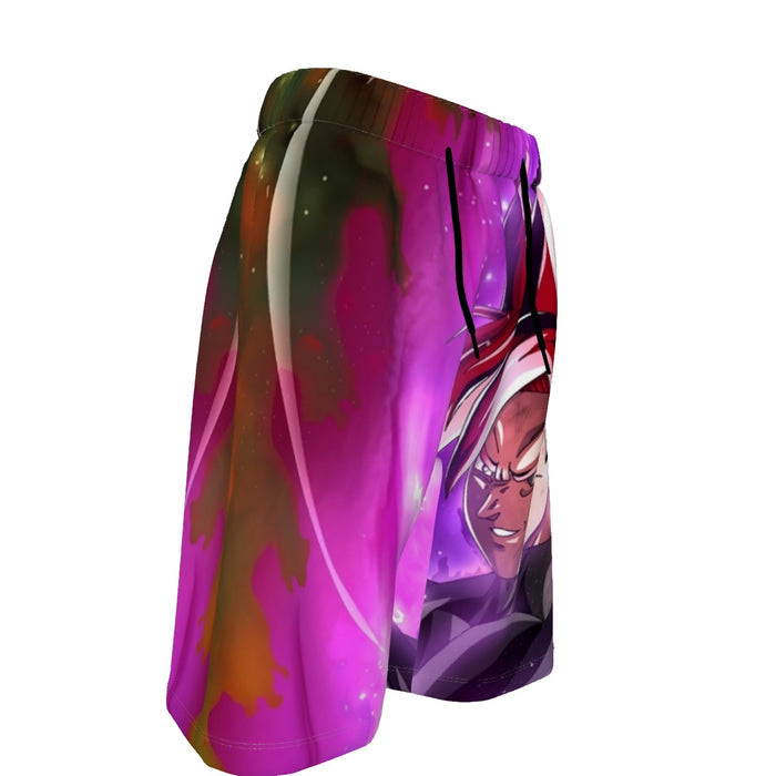 The Almighty Goku Black SS Purp DBZ Shorts