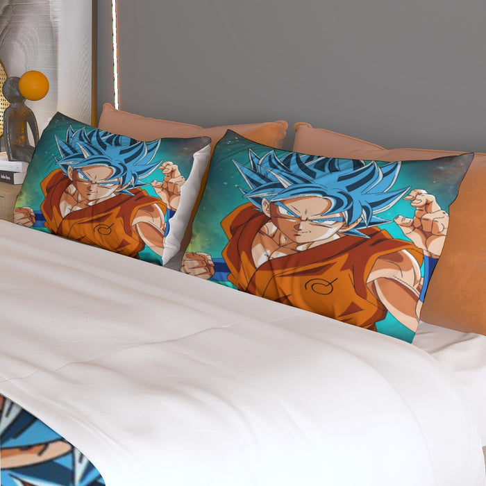 SSGSS Goku Dragon Ball Z Bed Set