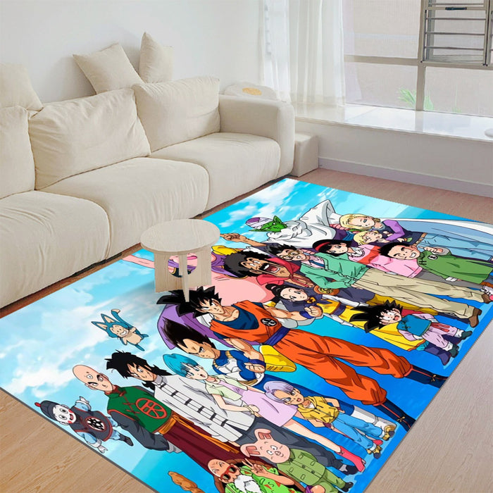 Dragon ball All characters Rugs FIRE