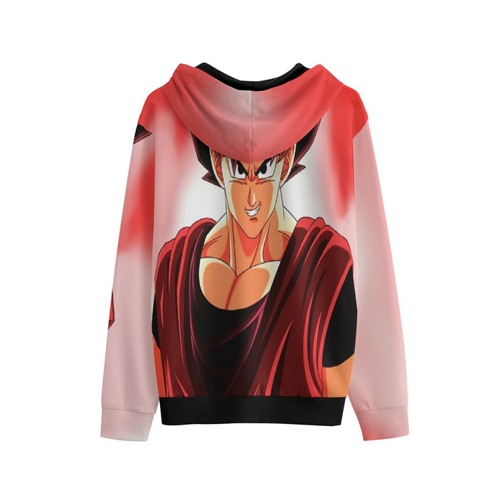 Dragon Ball Super Goku SSJ2 Red Kaioken Hoodie • SuperSaiyanShop