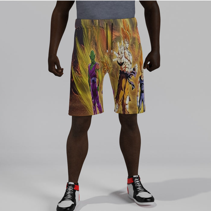 Piccolo Goku And Vegeta Dragon Ball Z Shorts