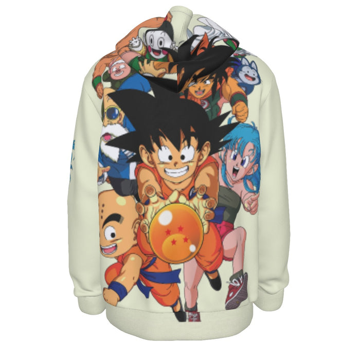 Kid Goku Catching Dragon Ball  Dragon Ball Hoodie