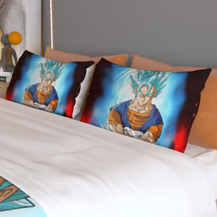 Super Saiyan Vegito Flamez Dragon Ball Z Bed Set