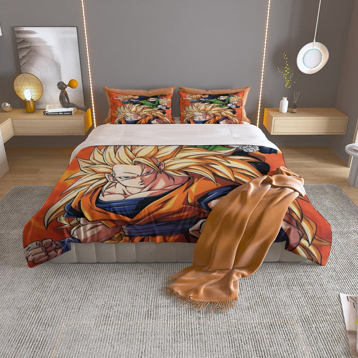 Dragon Ball Z Buu Saga Saiyans Bed Set