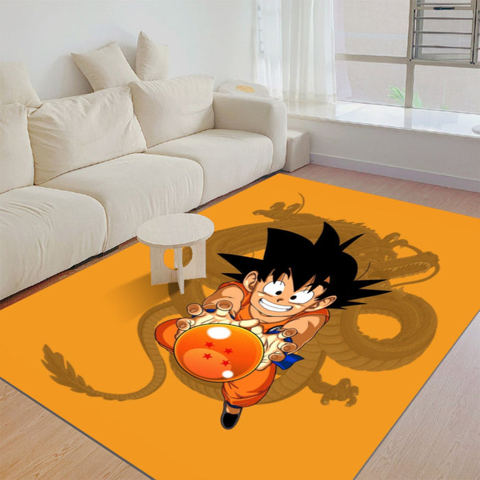 Deluxe Kid Goku Rug