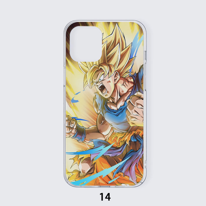 Goku Super Saiyan 1 Background Iphone 14 cases