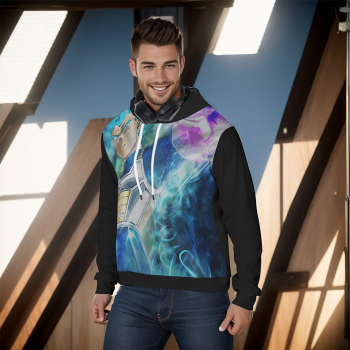 Dragon Ball Vegeta 2 Blue Super Saiyan Ultra Instinct Hoodie