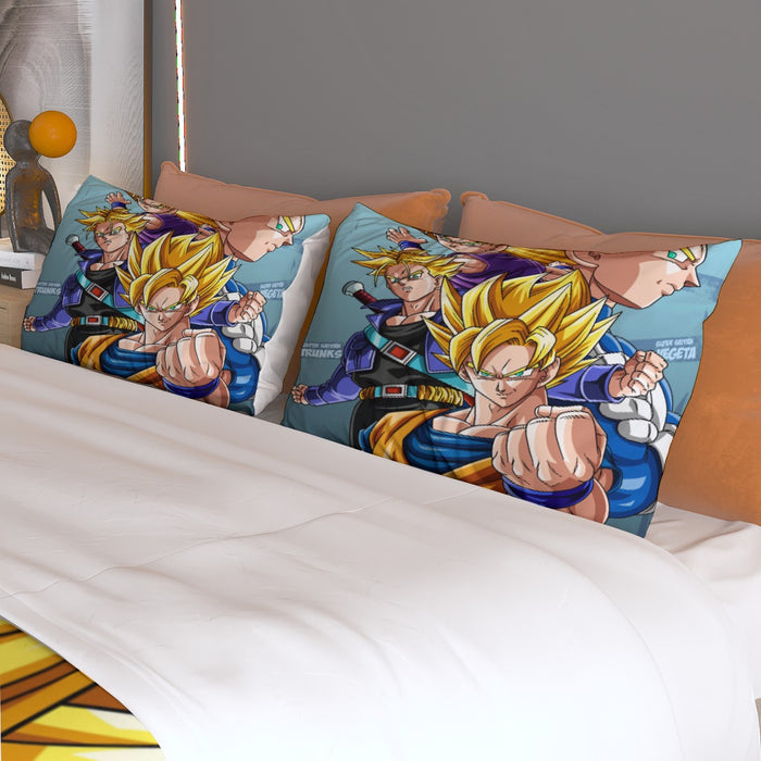 Dragon Ball Z Cell Saga Super saiyan Gohan Trunk Goku Vegeta Bed sets