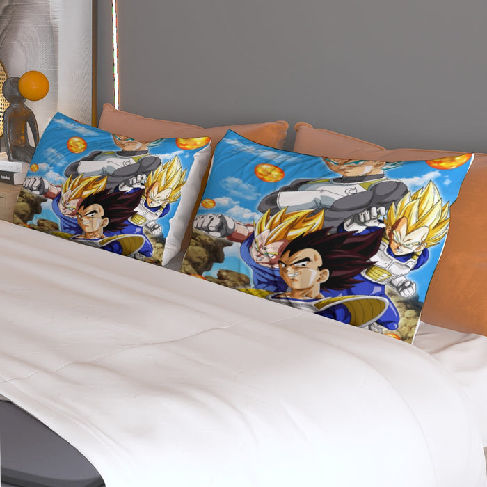 Vegeta's Evolutions  Dragon Ball Z Bed Set
