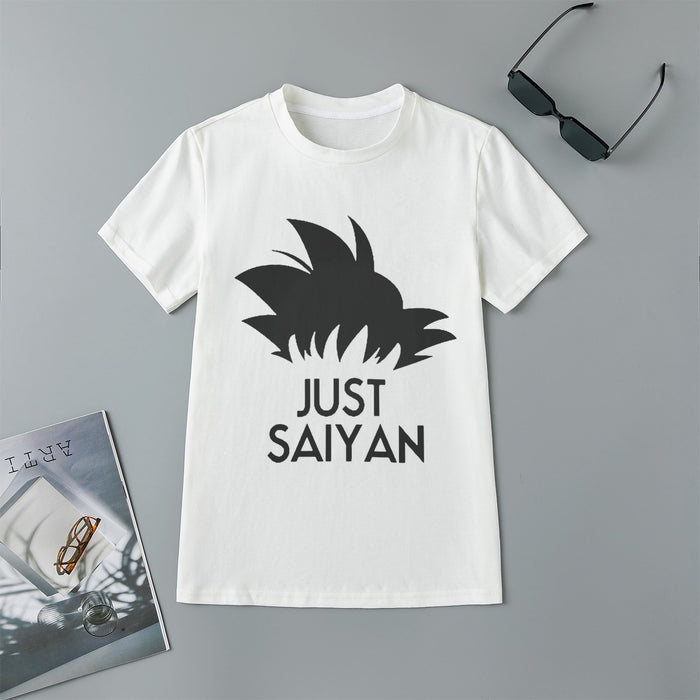 Dragon Ball Z Super Saiyan Kid Goku Hair Kids White T-Shirt