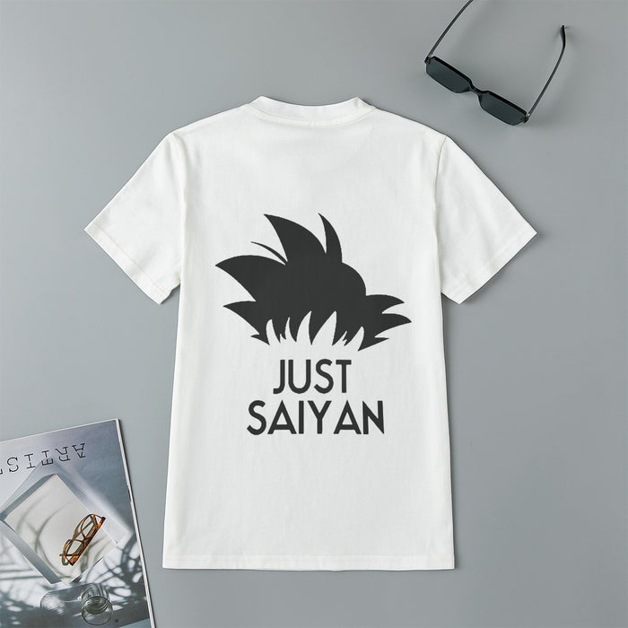 Dragon Ball Z Super Saiyan Kid Goku Hair Kids White T-Shirt