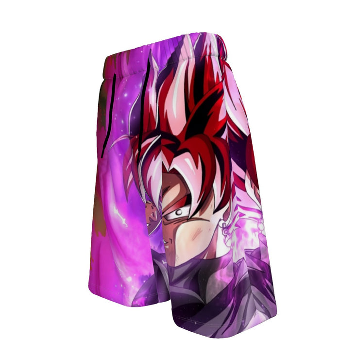 The Almighty Goku Black SS Purp DBZ Shorts