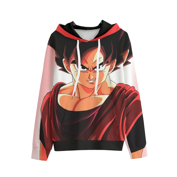 Dragon Ball Super Saiyan Goku Kaioken Epic Red Hoodie — DBZ Store