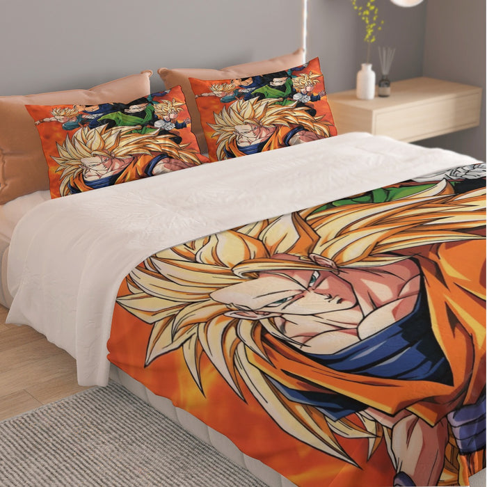 Dragon Ball Z Buu Saga Saiyans Bed Set