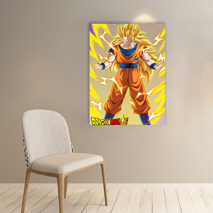 Goku SSJ3  Dragon Ball Z Art Poster