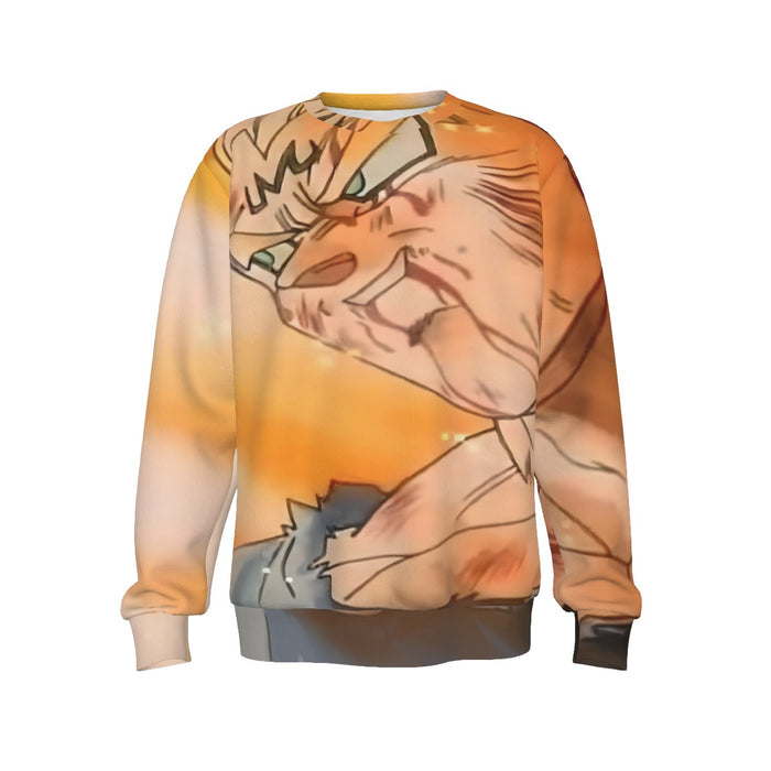 Majin Vegeta Sacrifice Battle Super Saiyan Extraordinary 3D Sweater