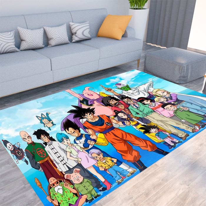 Dragon ball All characters Rugs FIRE