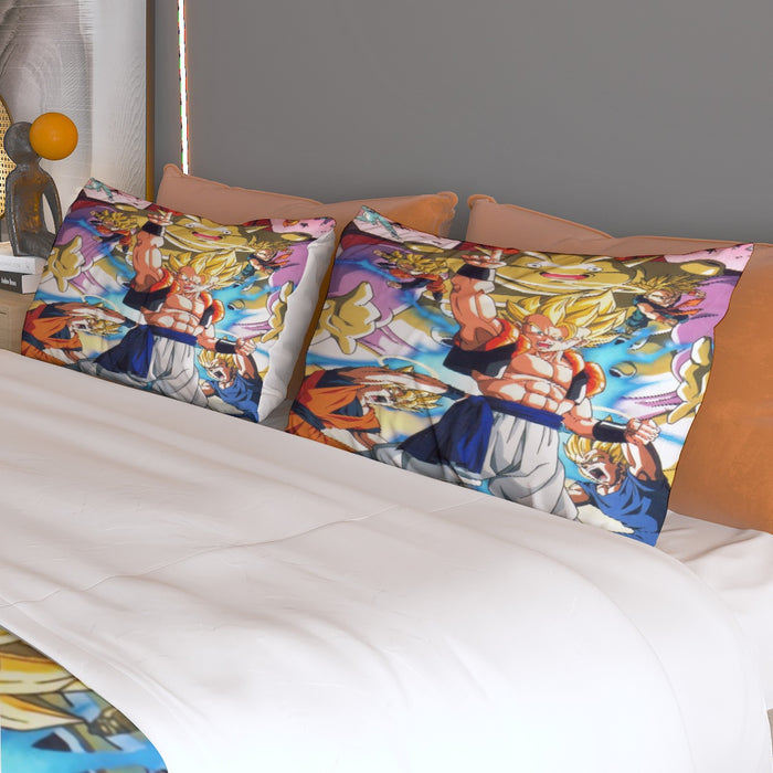 Triple Super Saiyan Goku Dragon Ball Z Bed Set