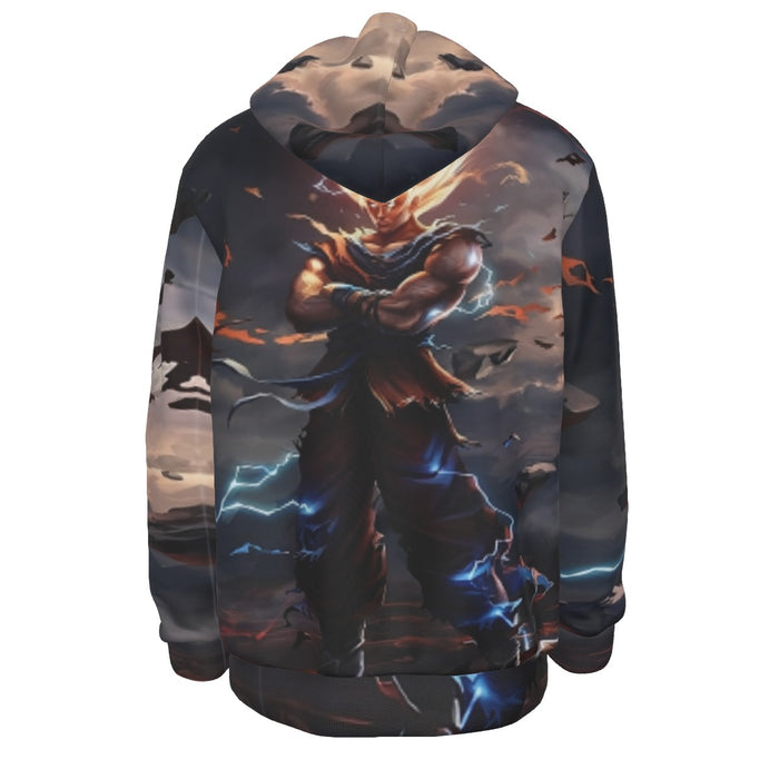 Goku Super Saiyan Cartoon Dragon Ball Z Hoodie