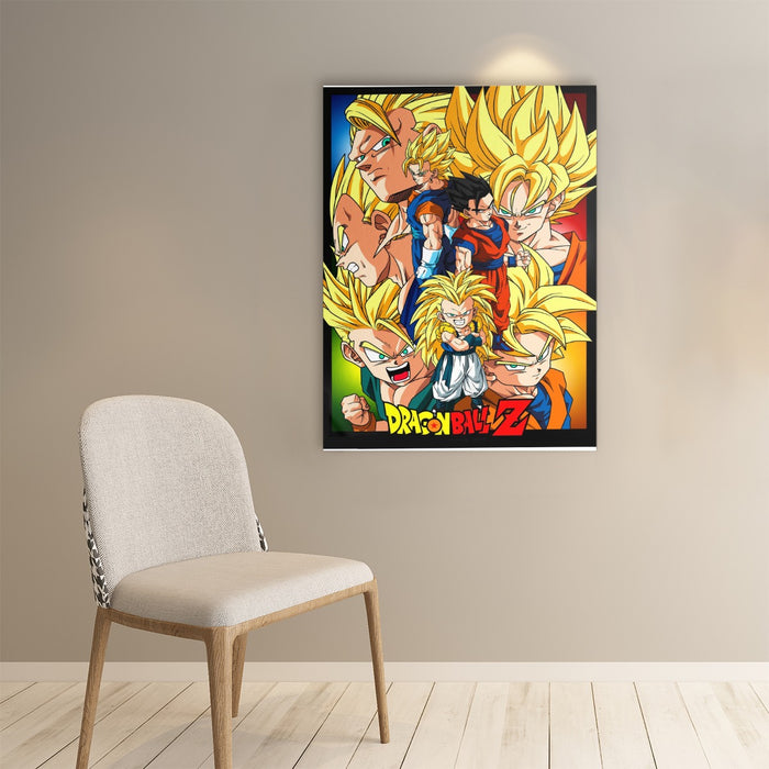 Dragon Ball Z Poster  Saiyan's Fusion