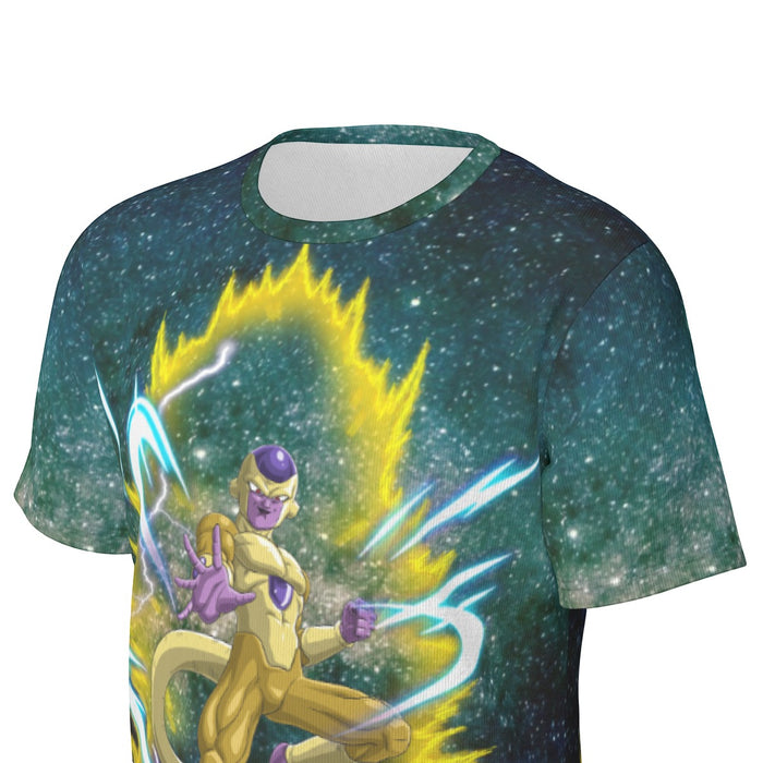 Dragon Ball Z Golden Form Frieza In His Yellow Aura T-Shirt