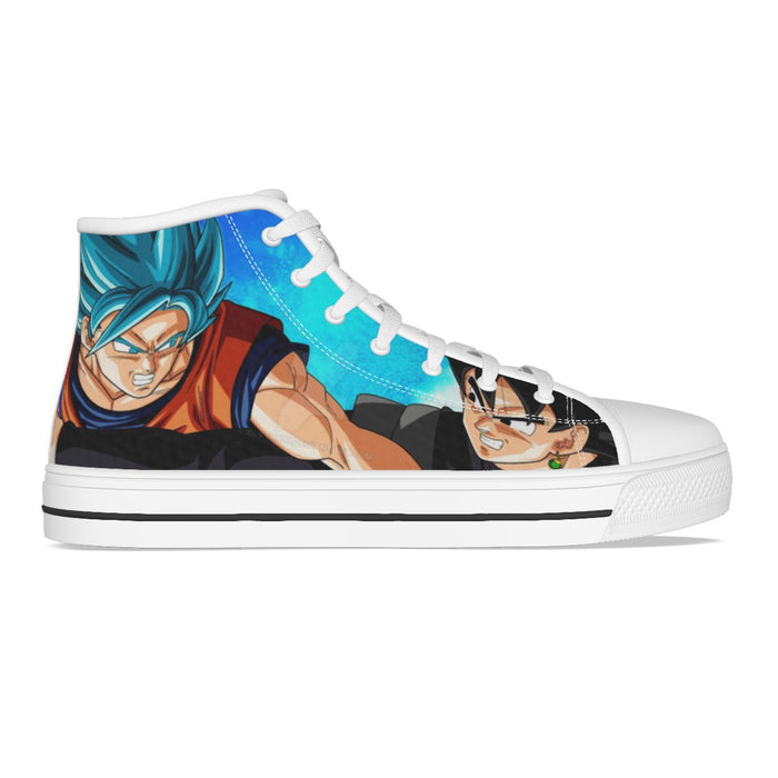 SSJ Blue VS Black Goku Shoes