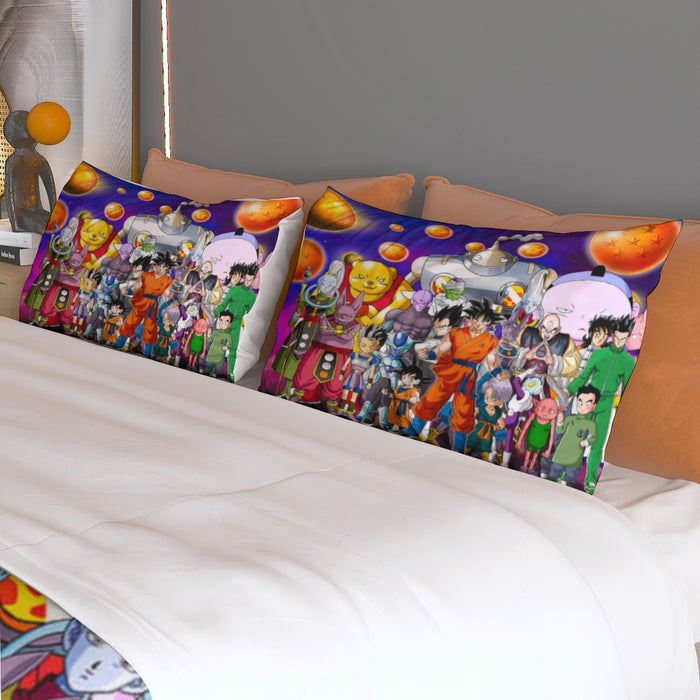 Dragon Ball Saga Characters Bed Set