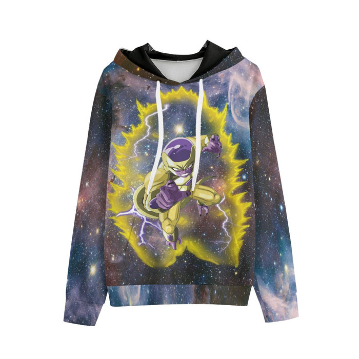 Dragon Ball Z Angry Frieza In His Golden Armor Form Hoodie