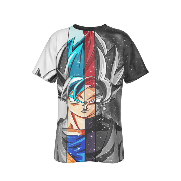 Dragon Ball Super Shirt  All Super Saiyan Goku Forms