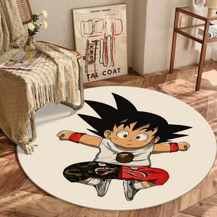 Supreme Goku Dragon Ball Z Round Mat