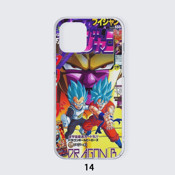 Golden Frieza Super Saiyan God Goku Vegeta Blue Hair 3D Iphone 14 Case