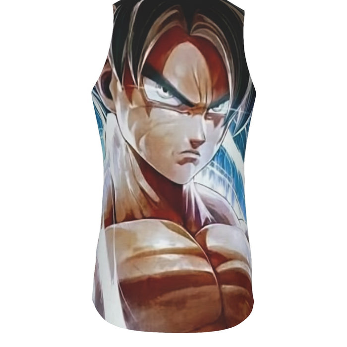 Dragon Ball Super Ultra Instinct Goku Manga Tank Top