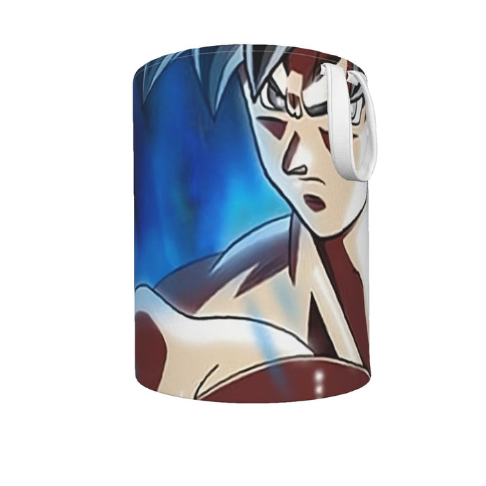 Dragon Ball Super Son Goku Ultra Instinct Cool Casual Laundry Basket