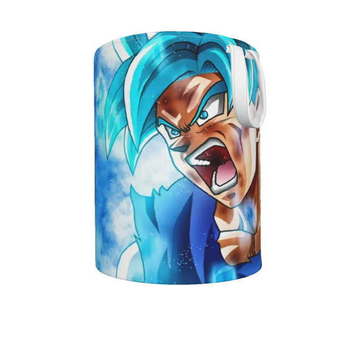 Dragon Ball Goku Blue Kaioken Ultra Instinct Epic 3D Laundry Basket