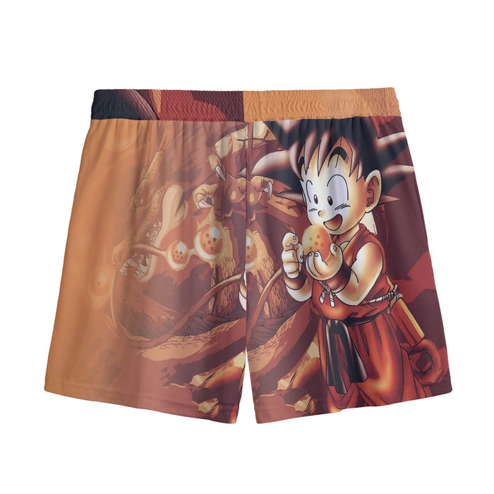 Kid Goku Dragon Ball Mesh Shorts